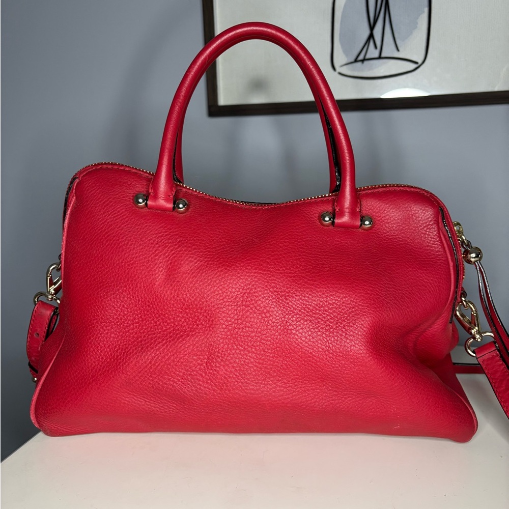 Kate Spade Red Leather Handbag - Picture 10 of 13